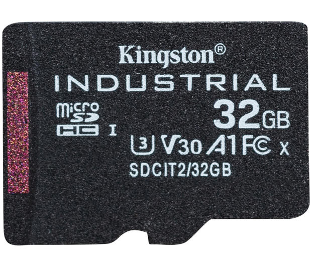 KINGSTON microSD klasy przemysłowej 32GB, 100/80MB/s + Adapter - 675819 - zdjęcie 3